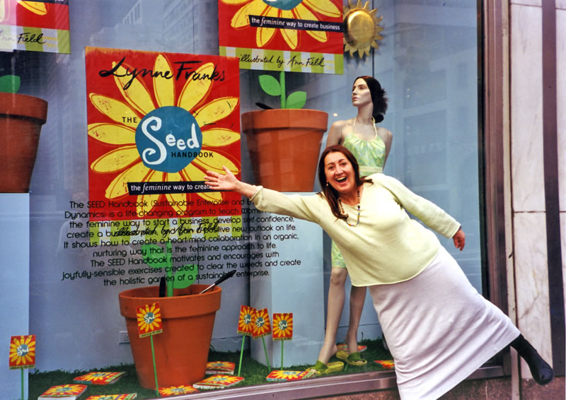 Lynne Franks Launch of The SEED Handbook at Bloomingdales, New York